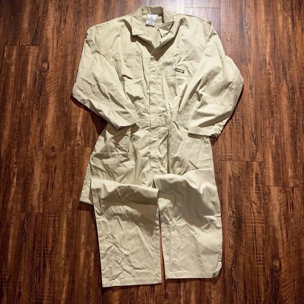 Radians Volcore Flame Resistant Khaki Coveralls‎ Men's 3XL NEW